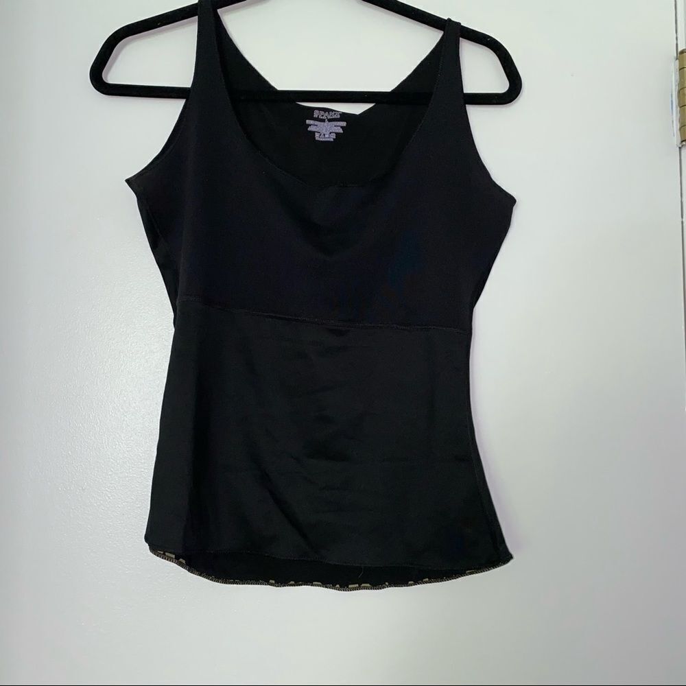 SPANX Black Workout Tank Top/Cami Top